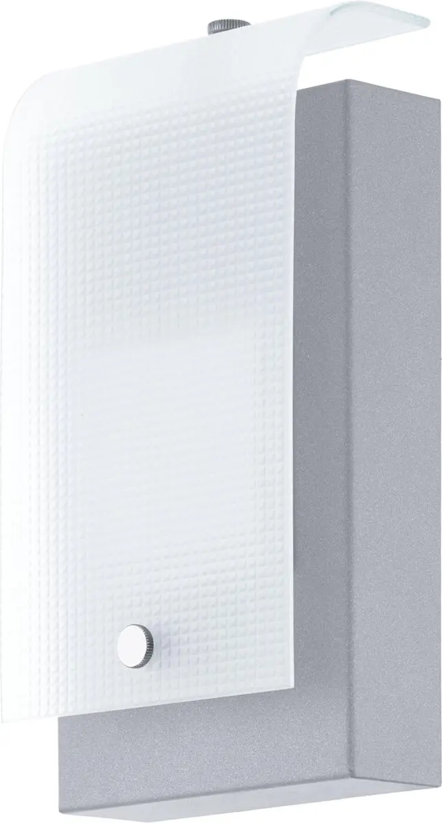 Eglo Buiten LED Wandlamp Gesatineerd Vescava 3.7W