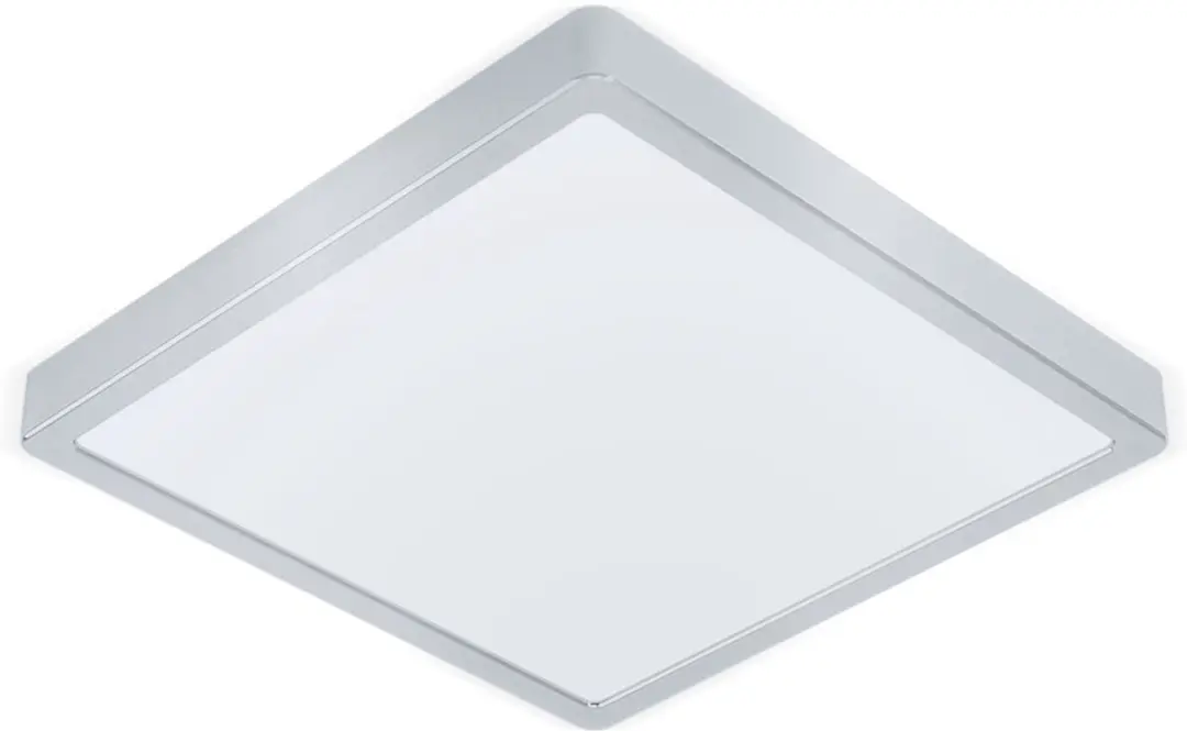Eglo LED Plafondlamp Hoekig 20,5W 2400lm Warm Wit - Zilver - afbeelding 5 van 6