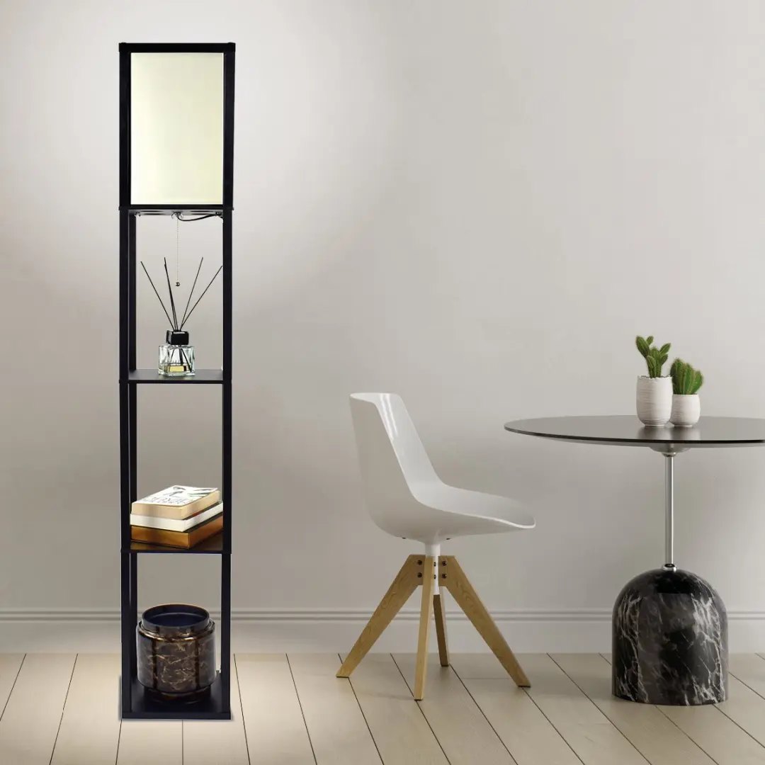 Varin Vloerlamp Zwart - 10 Lichtpunten RGBW - Smart Tuya - afbeelding 6 van 6