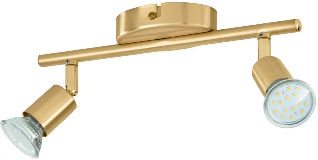 Eglo Buzz-Led Opbouwspot GU10 - 2 Stuks - Goud