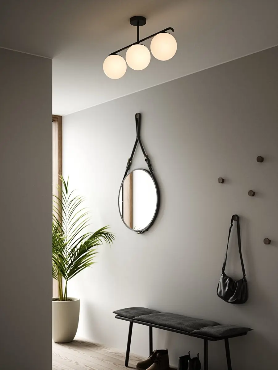 Nordlux Grant Hanglamp 3xE14 - Zwart