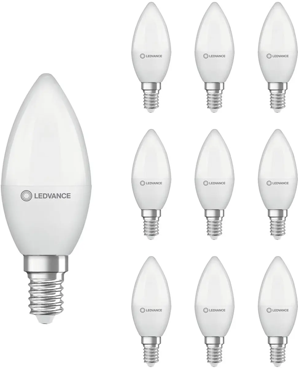 LEDVANCE LED Kaarslamp E14 4.9W 470lm 2700K