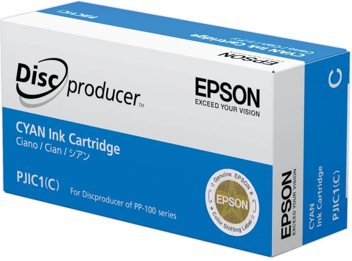 Epson C13S020447 Inktcartridge Cyaan - 26ml