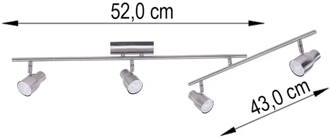 Eglo Elo-Economy 89394 Plafondlamp - 9W - Zilver - afbeelding 2 van 6