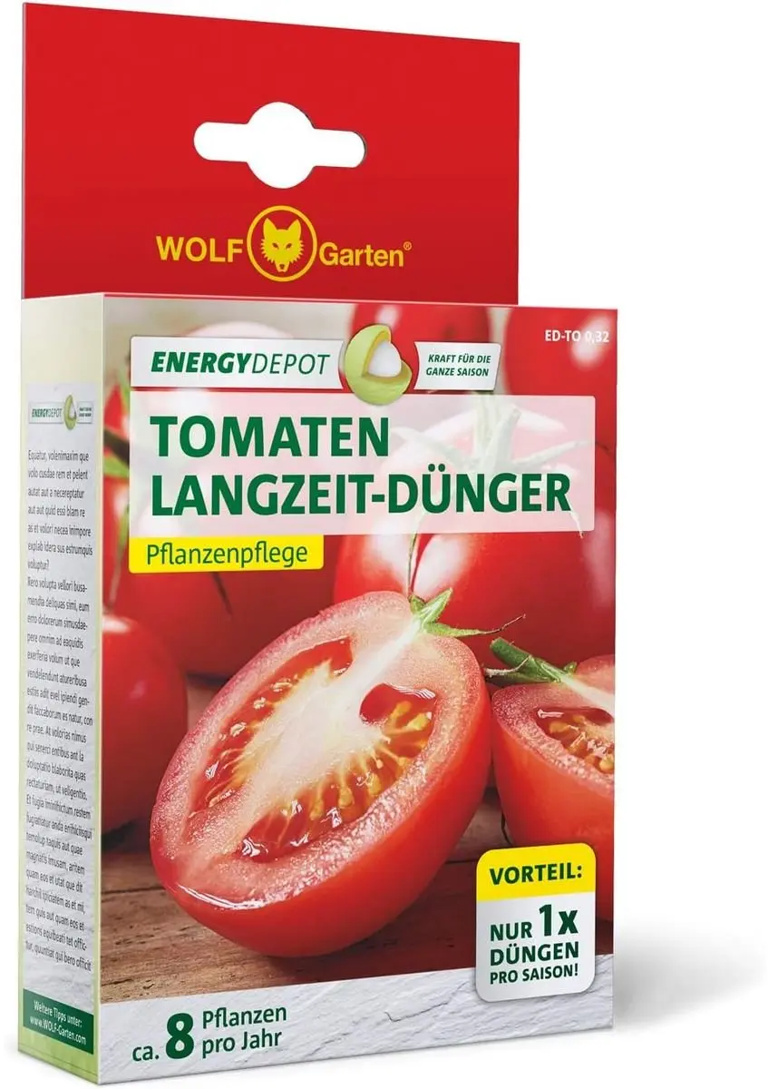 WOLF-Garten Energy Depot Tomaten Meststof ED-TO 0,32 - 1 Stuk