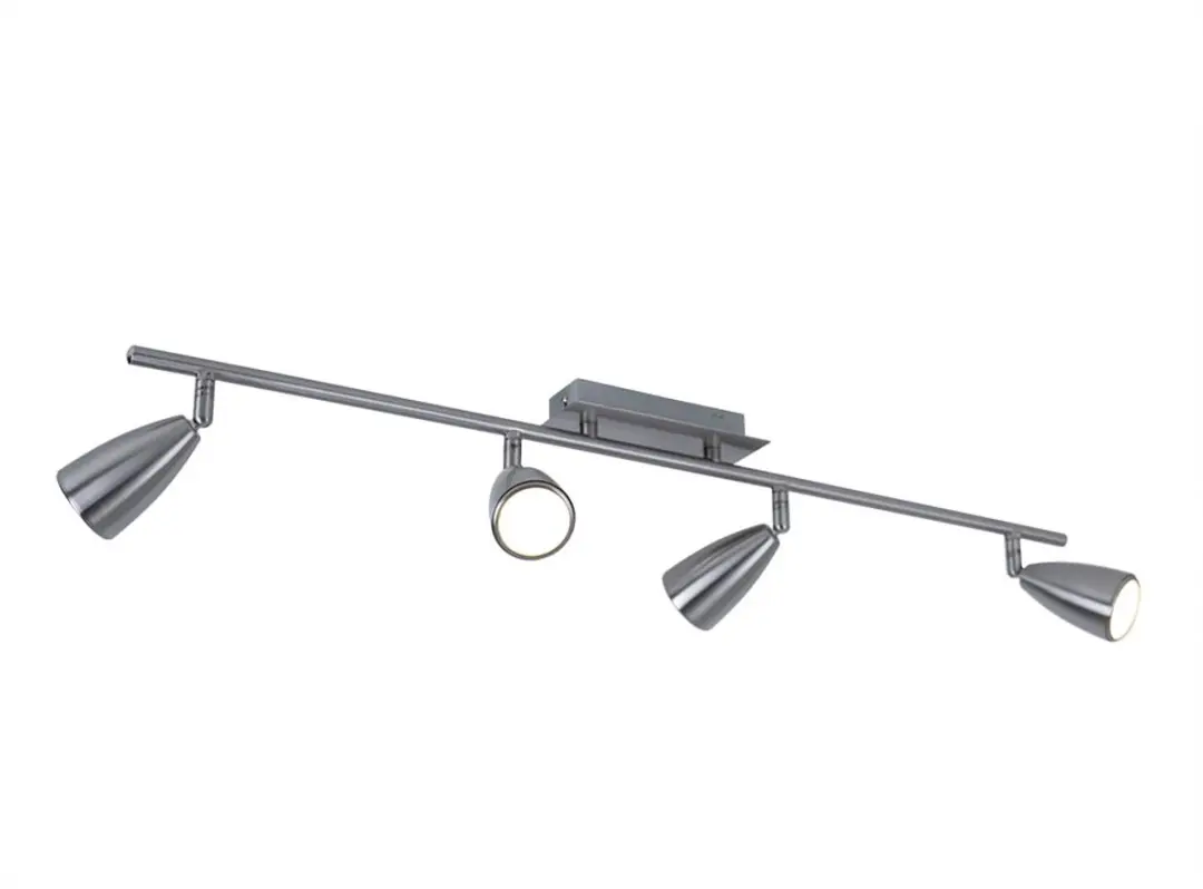 Eglo Spotlightstrip 4x GU10 78,5x7cm Nikkel
