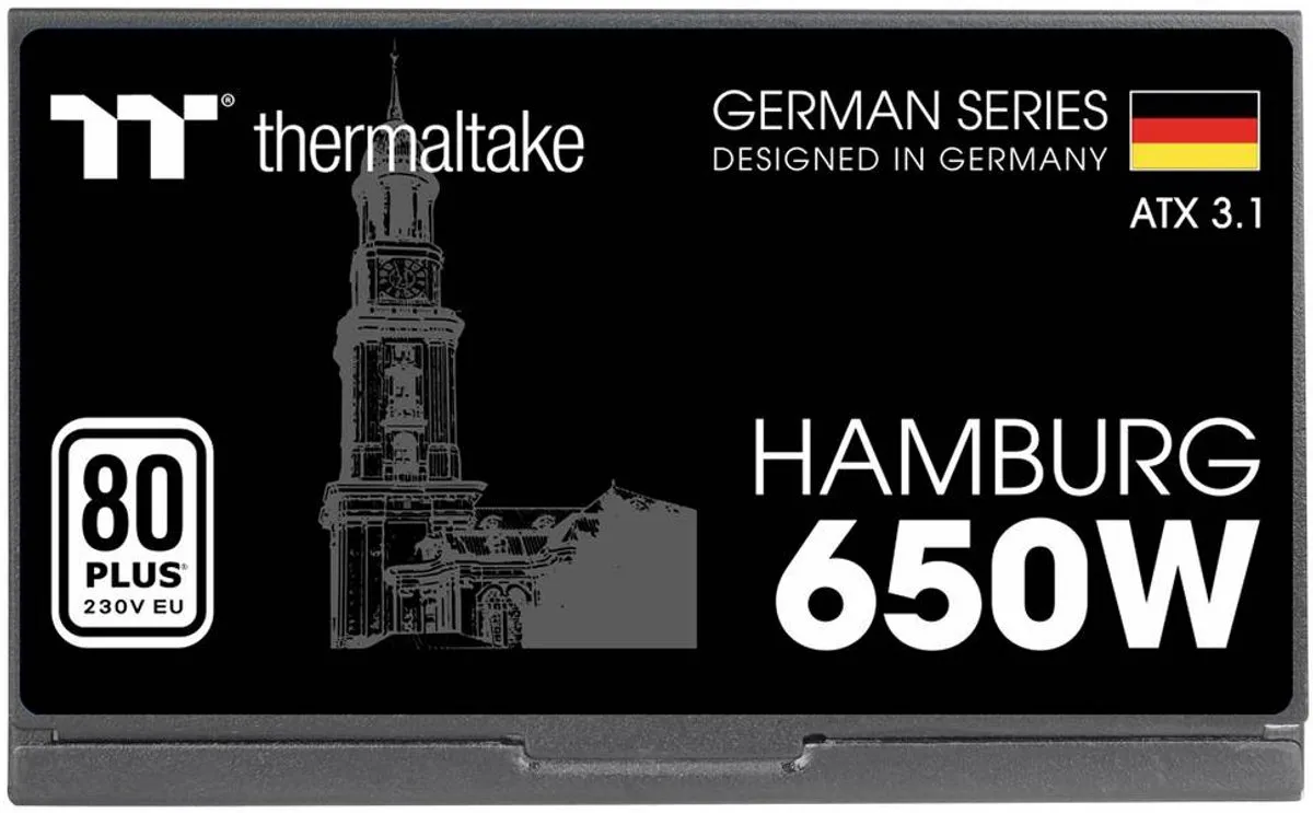Thermaltake German Series Hamburg W0650RE PC-netvoeding 650W - Zwart
