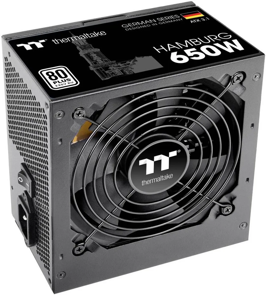 Thermaltake German Series Hamburg W0650RE PC-netvoeding 650W - Zwart