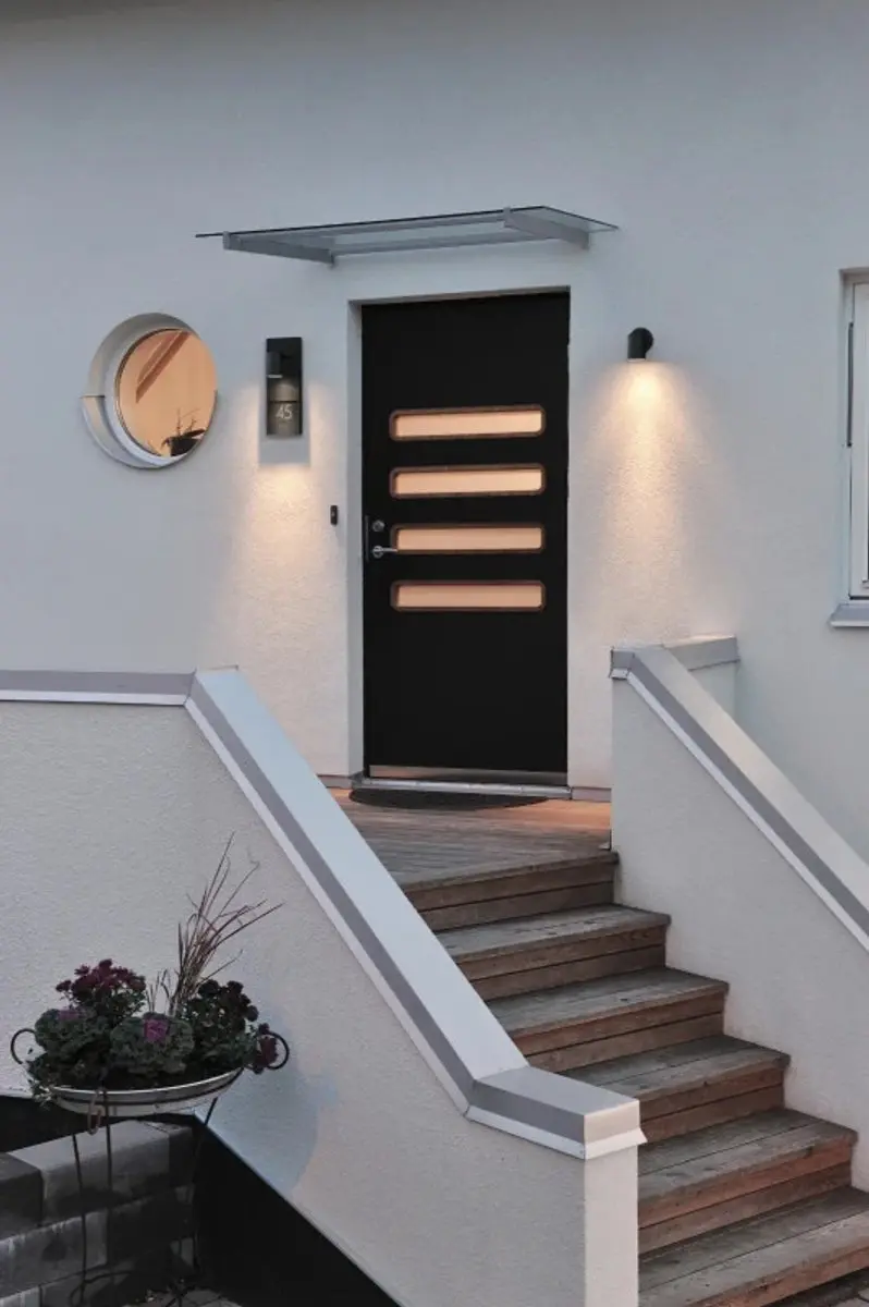 Konstsmide Modena Huisnummerlamp GU10 - IP44 - Zwart