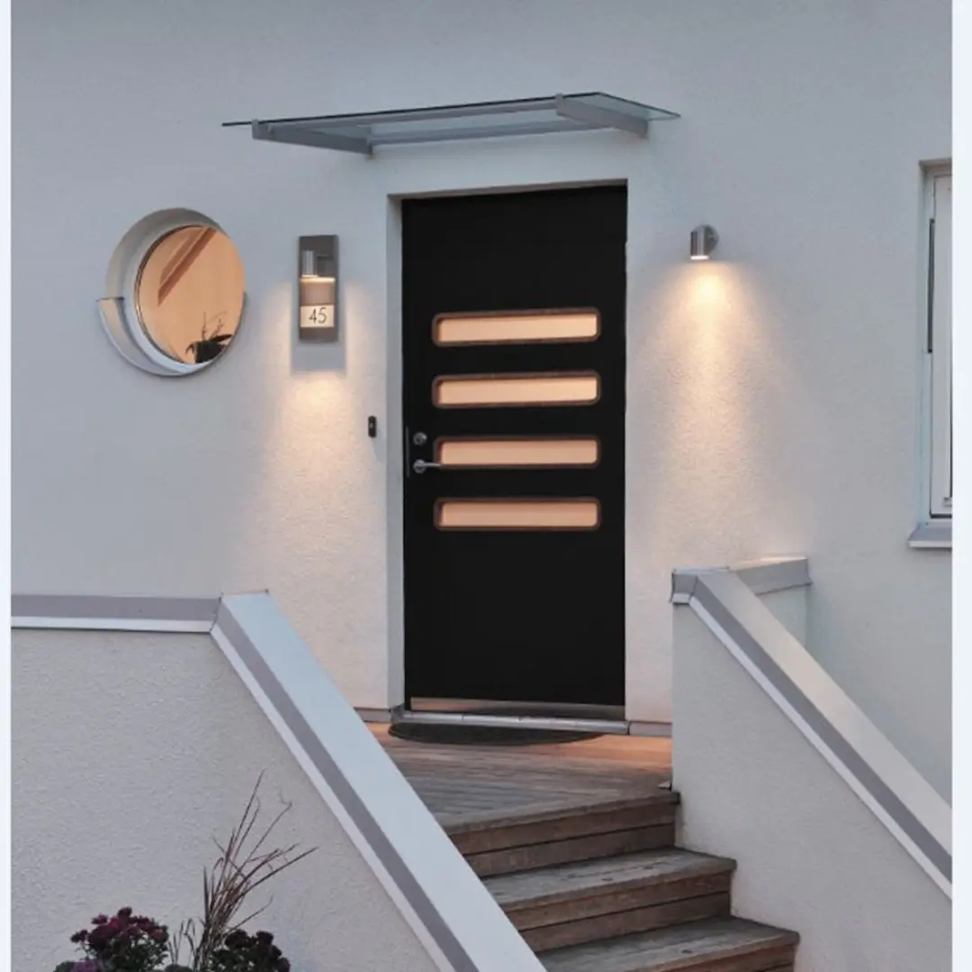 Konstsmide Modena Huisnummerlamp GU10 - IP44 - Zwart - afbeelding 6 van 6