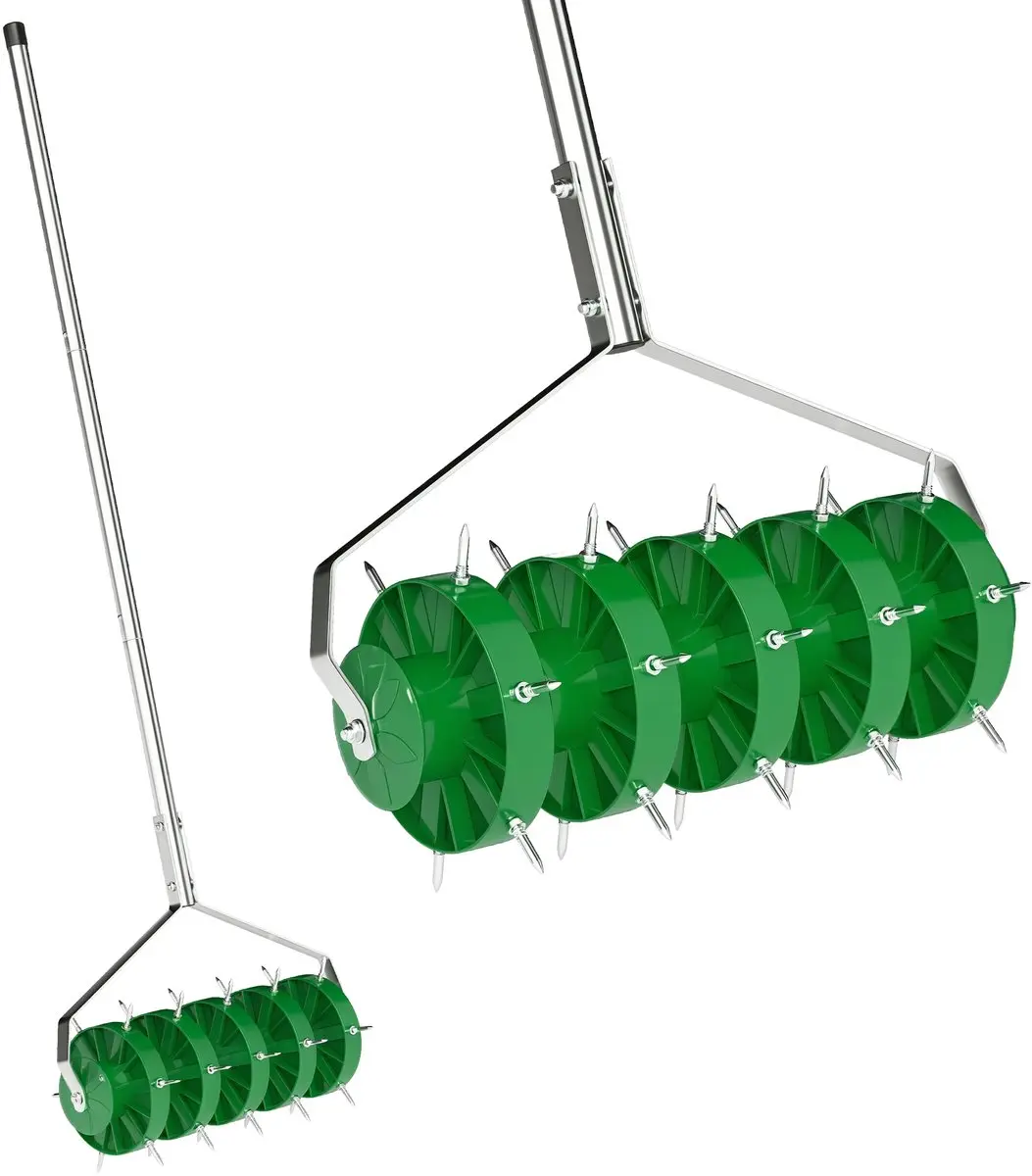 ECTEATOY Gazonbeluchter met prikrol 45cm