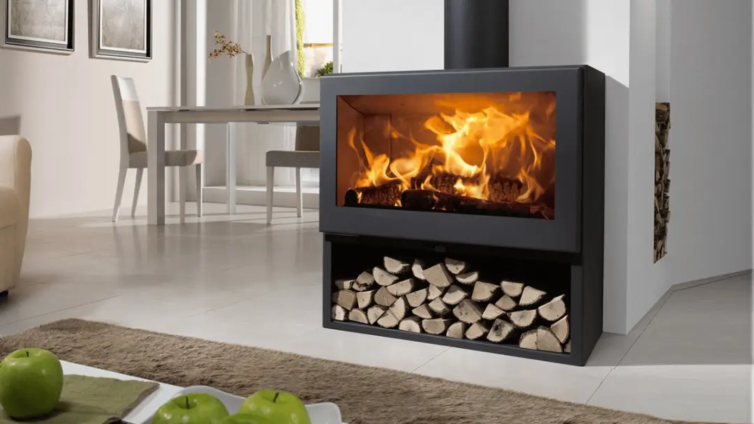 Intergard Houtkachel Fenix 679x490x945mm - Groen