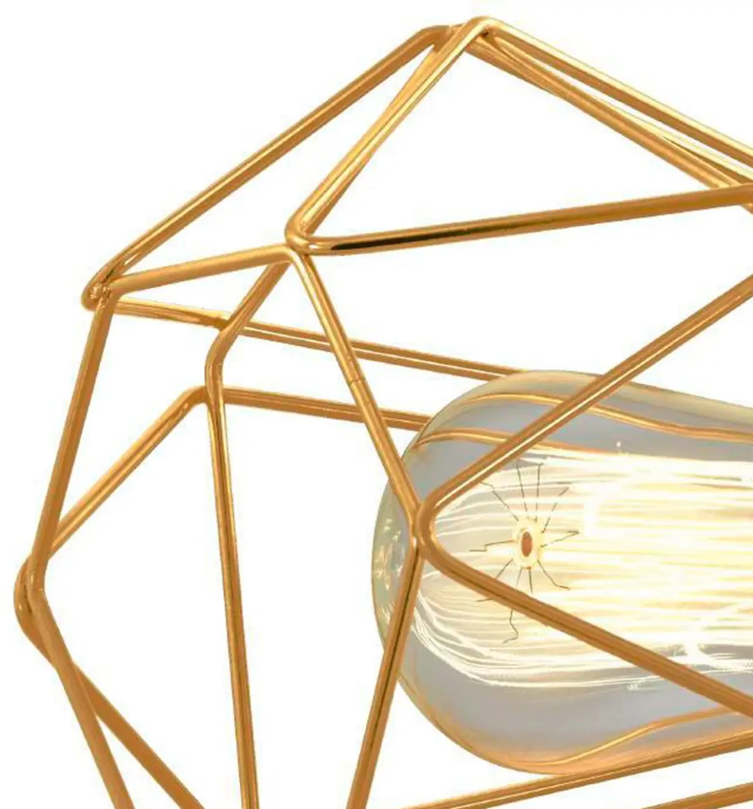 Eglo Tarbes Tafellamp E27 - 26,5 cm - Goud