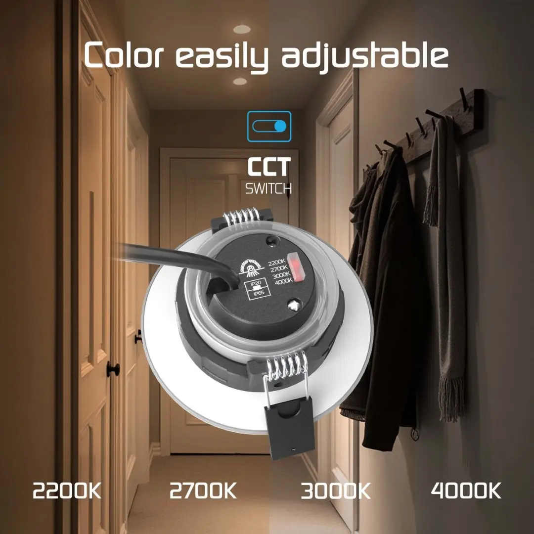 Ledvion LED Inbouwspot 6W - Wit - Dimbaar - IP65