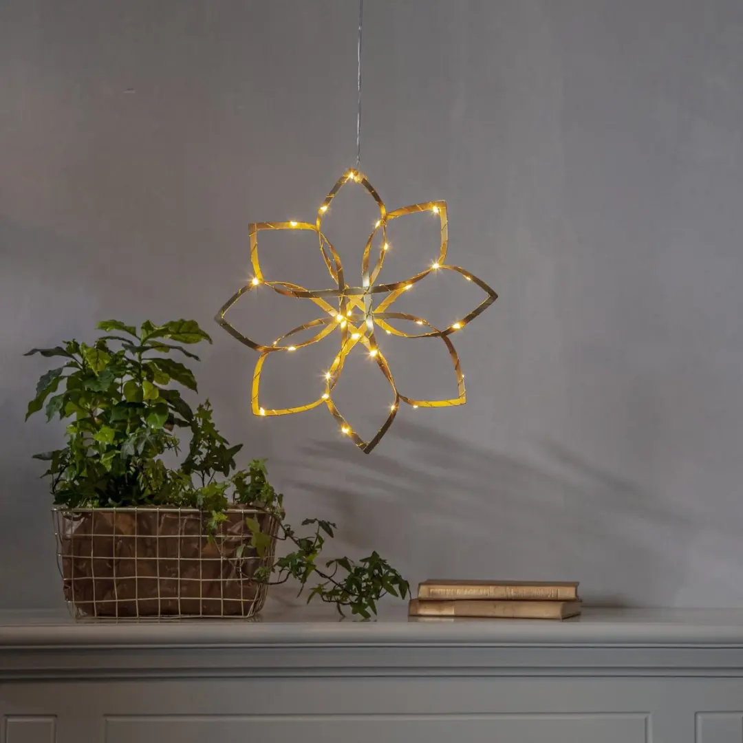 Star Trading Amaze Hanglamp - Goud Ø30cm