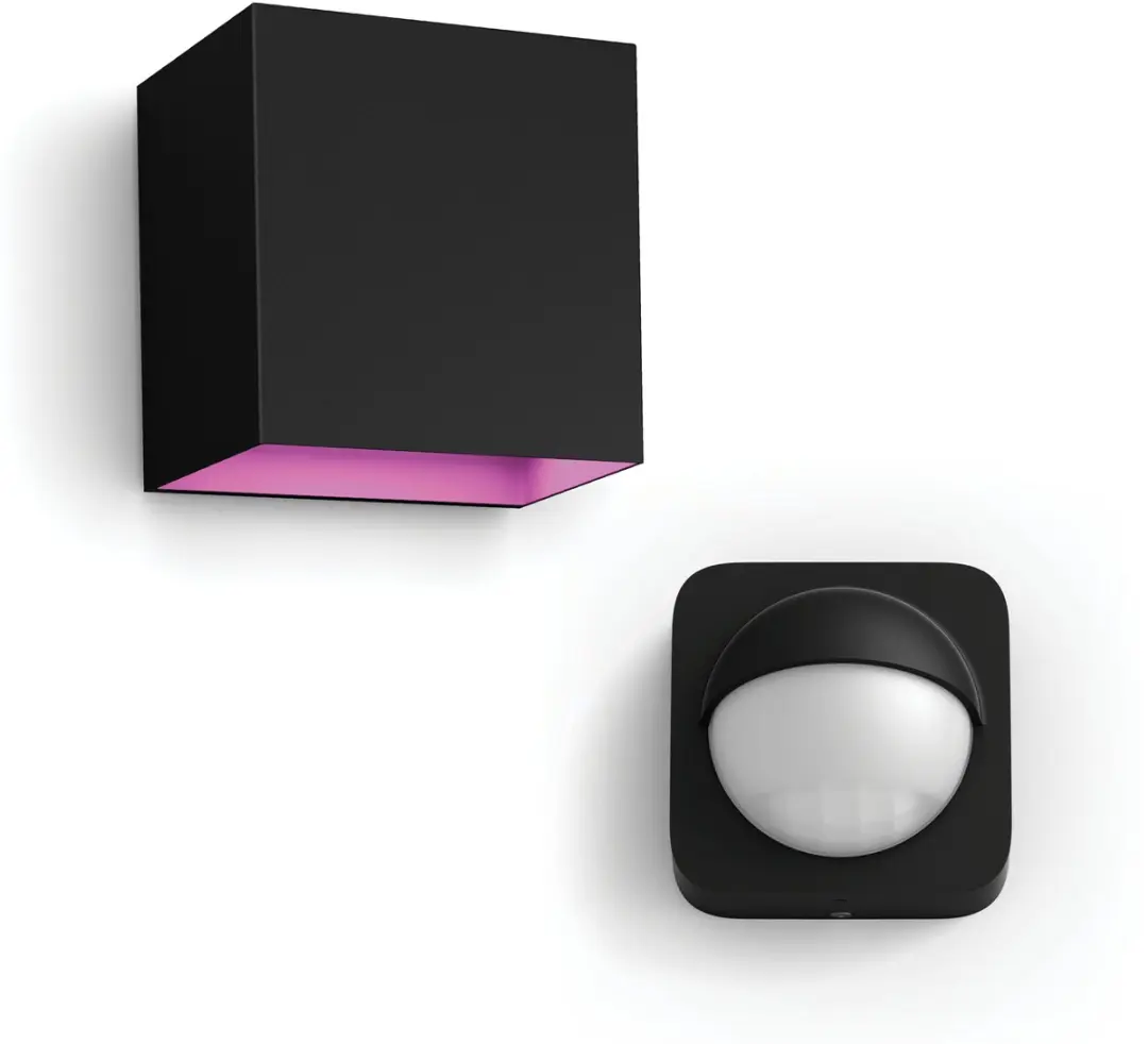 Philips Hue Resonate Wandlamp Down Zwart