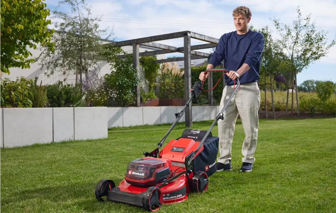Einhell Accu Grasmaaier GC-CM 36/51 S Li BL Kit - 36V - 51cm - 2x 5,2Ah