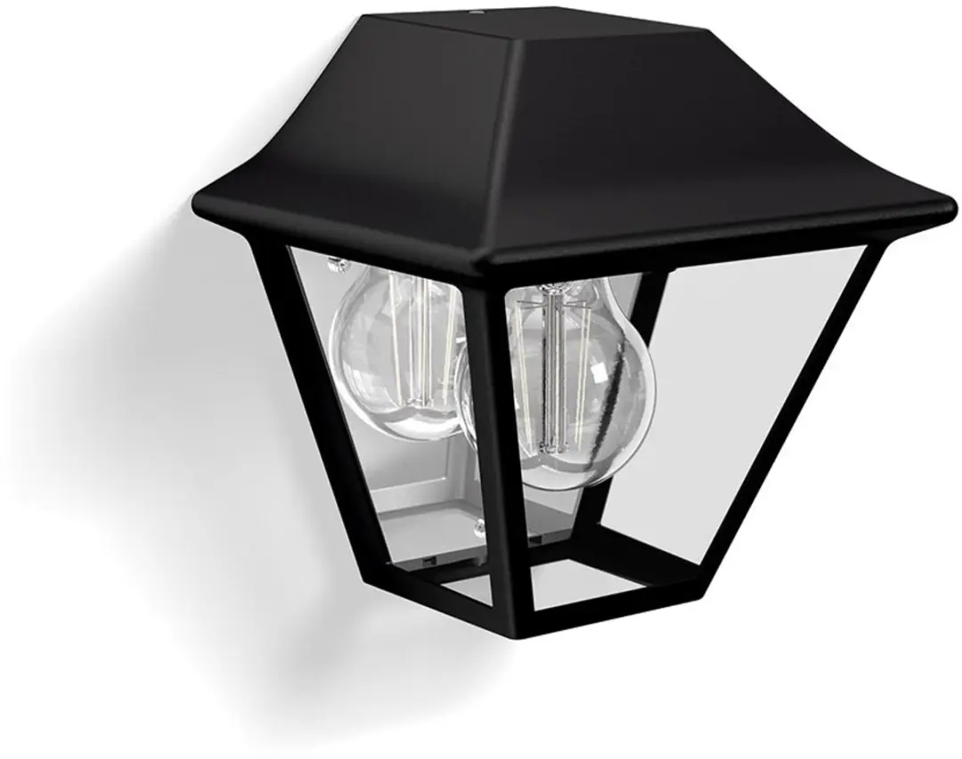 Philips Hue Alpenglow Wandlamp E27 Warmwit - Zwart