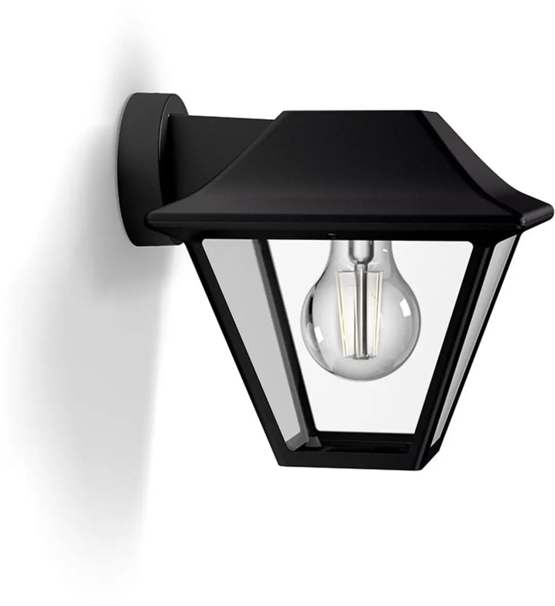 Philips Hue Alpenglow Wandlamp E27 Warmwit - Zwart