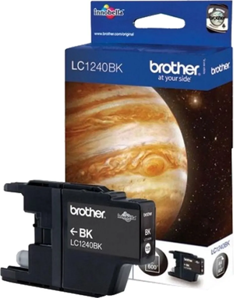 Brother LC-1240BK Inktcartridge - Zwart