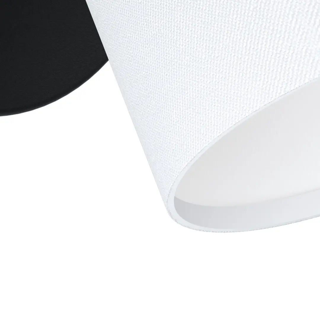 Eglo Hornwood 1 Wandlamp E27 - 3 Lichtpunten - Zwart/Wit