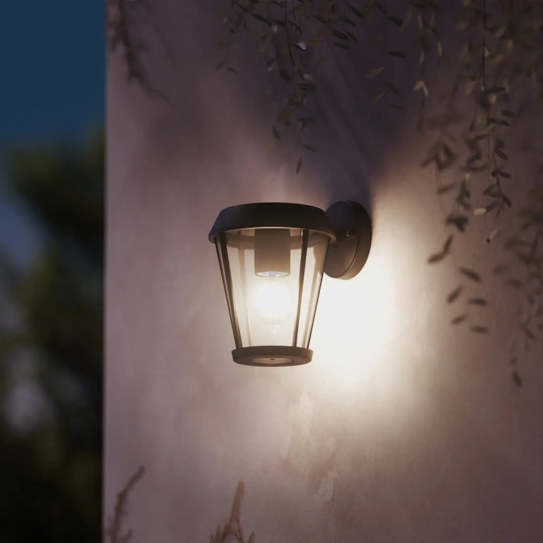 Philips Hue Sunera Wandlamp E27 Warmwit - Zwart