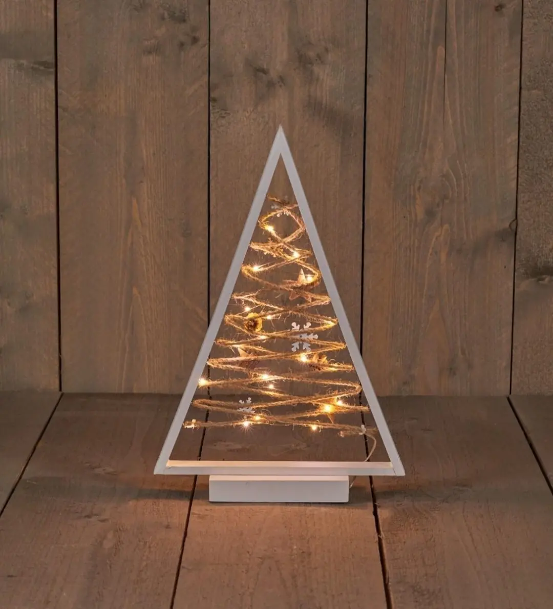 Anna's Collection Kerstverlichting Gordijn 200 LED Warm Wit 100x200cm - afbeelding 4 van 5