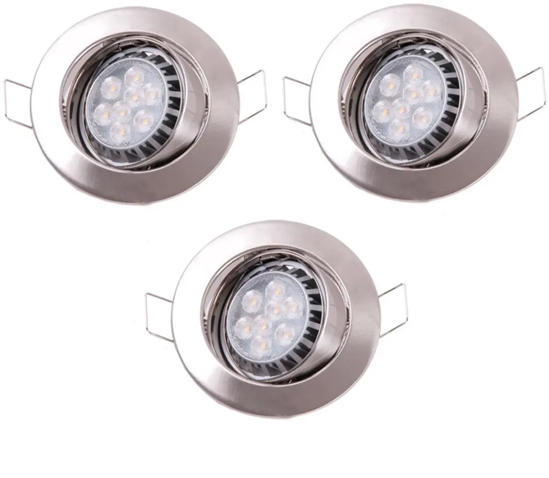 Paulmann Premium Line 3x8W LED Inbouwset 92709 - Zilver - afbeelding 2 van 2