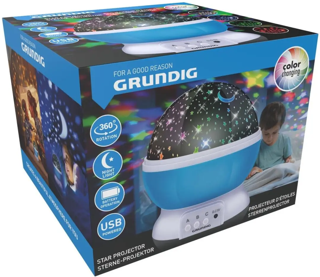 Grundig Sterrenprojector RGBW