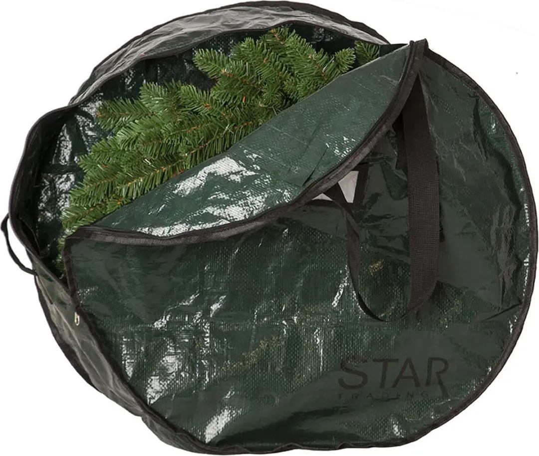 Star Trading Ronde Opbergtas PET Ø60cm - Groen