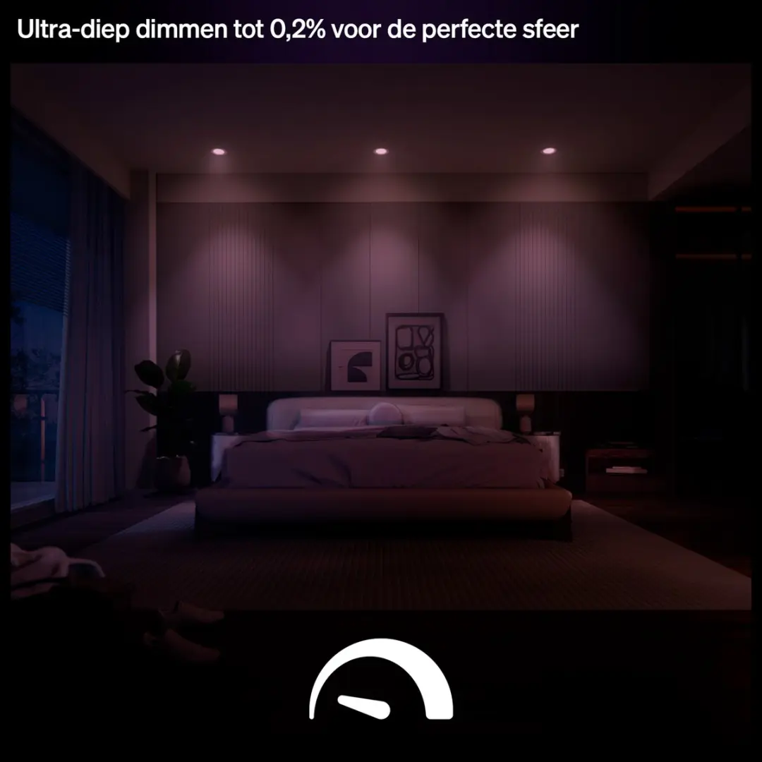 Philips Hue GU10 Inbouwspot RGBW - 8.3W - Wit - IP44 - afbeelding 6 van 6
