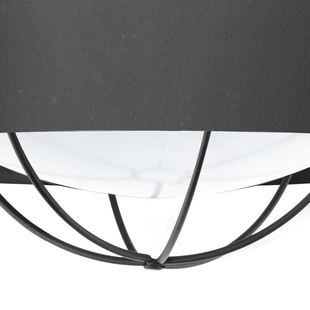 Eglo Vintage Barrosela Wandlamp - Zwart