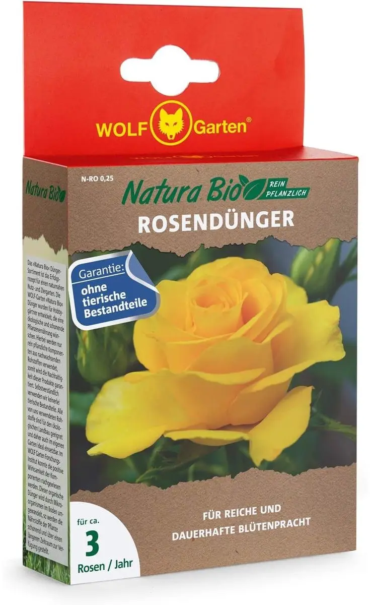 WOLF-Garten Natura Bio Rozenmeststof N-RO 0,25