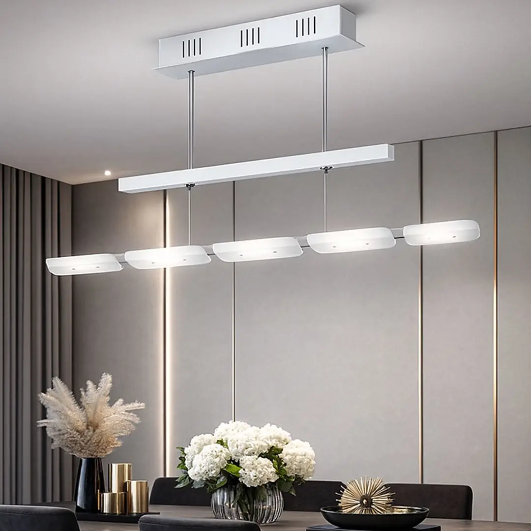 Eglo Tight Hanglamp 5 Lichtpunten - Glanzend Wit - afbeelding 6 van 6