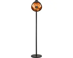 Perel PHS2000-R Staande Terrasverwarmer 2000W - Zwart