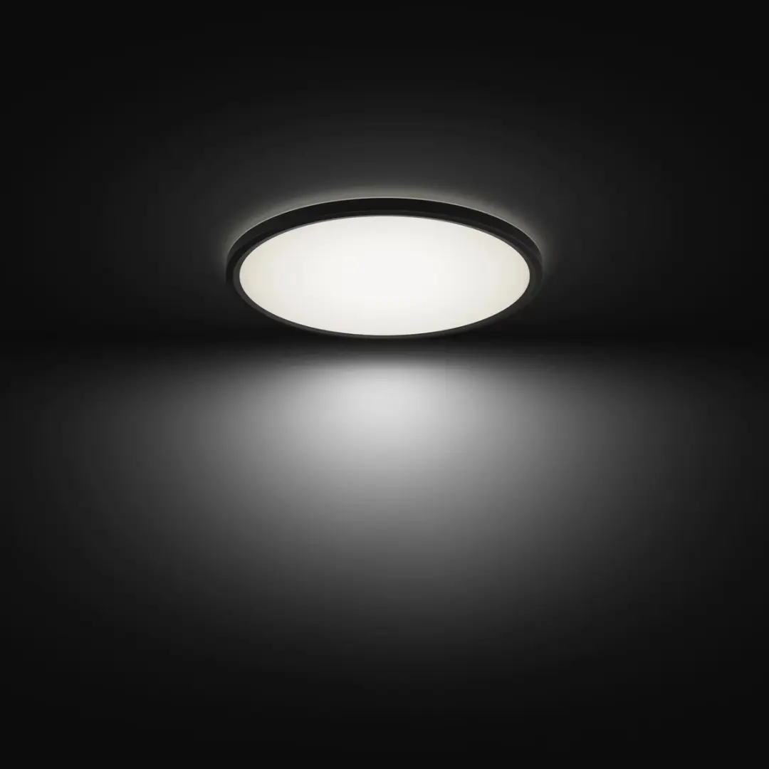 Philips Hue White Ambiance LED Plafondpaneel 42cm - Zwart - afbeelding 5 van 5