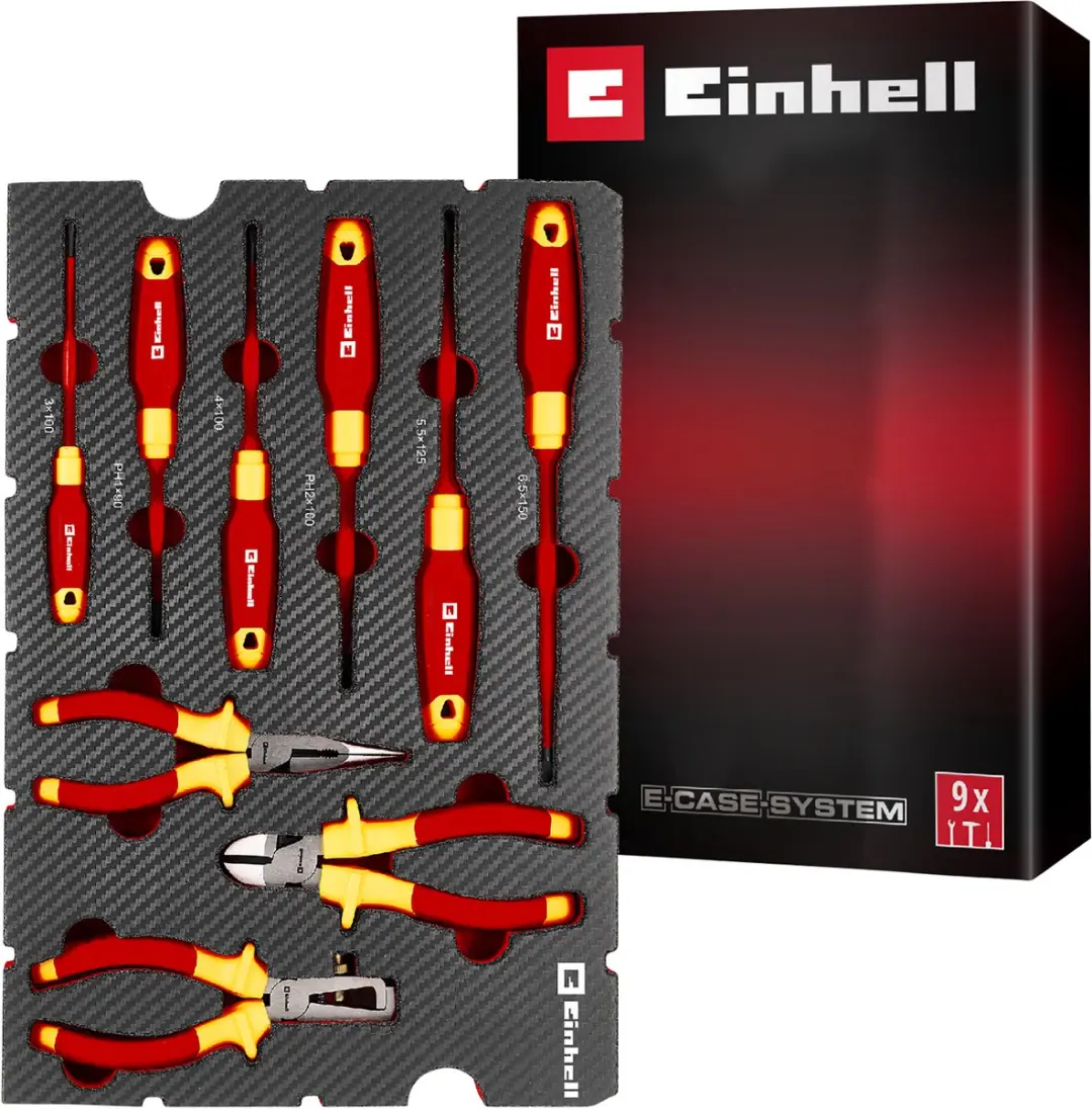 Einhell 370524 VDE Werkzeug-Set 9-delig