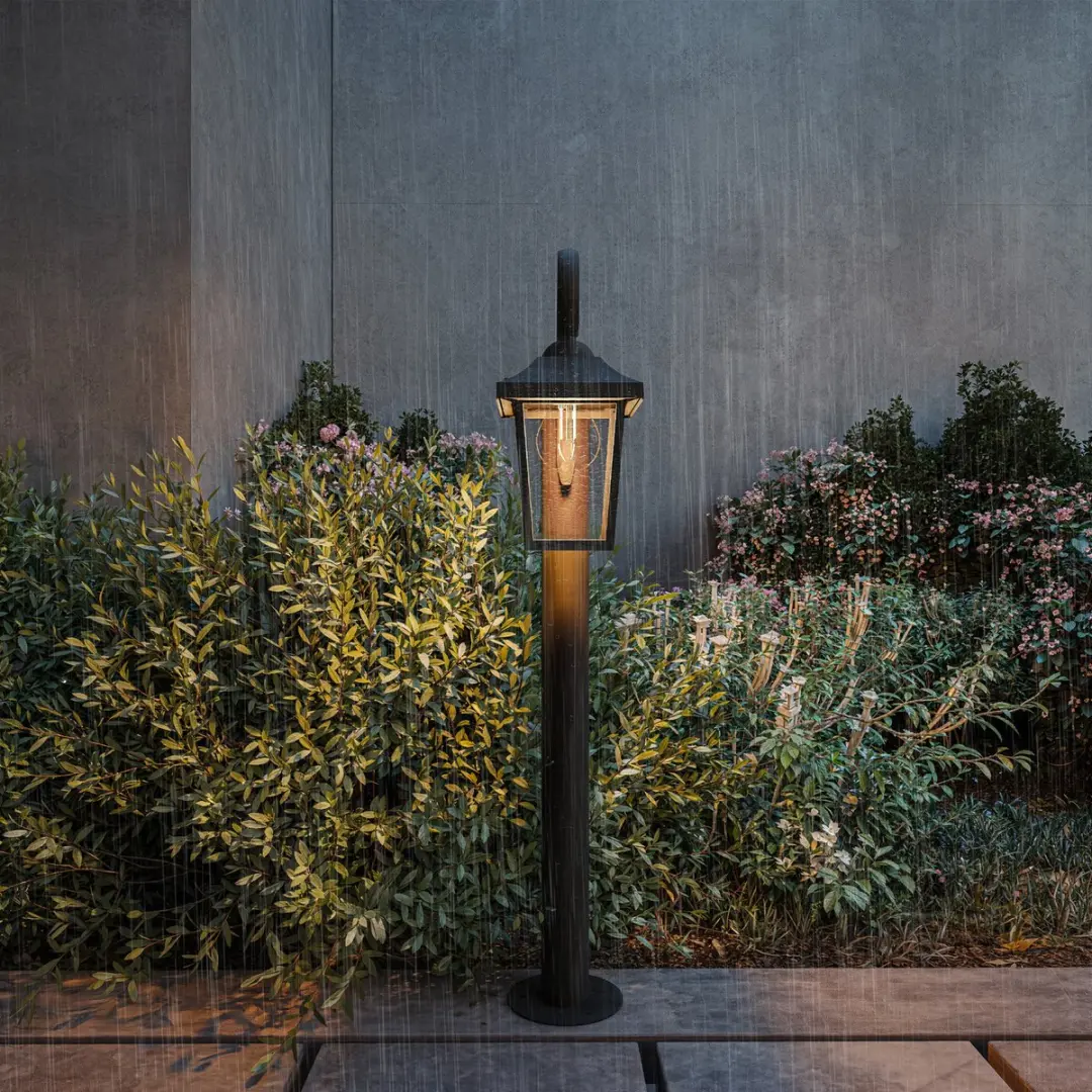 Philips Buzzard Buitenlamp E27 4W - Zwart