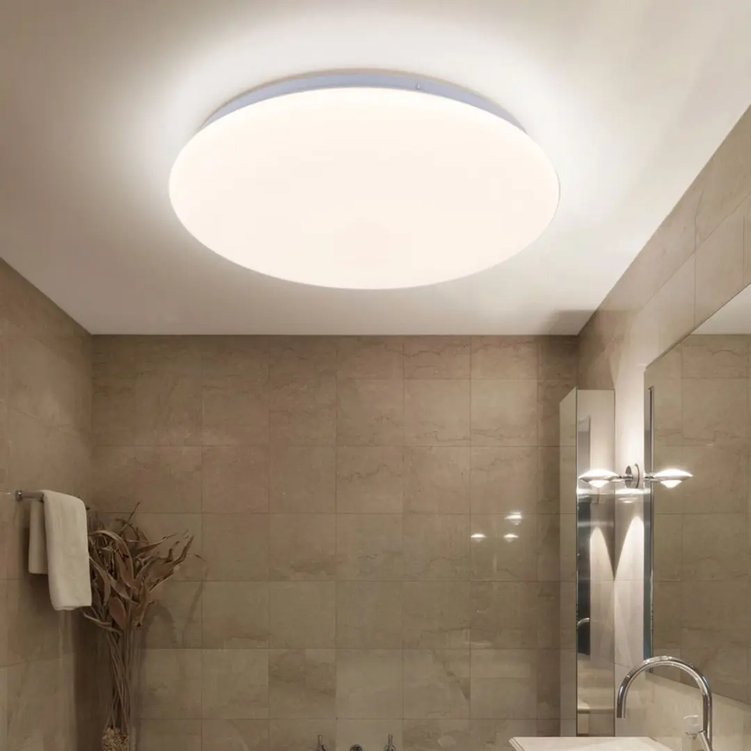 AEG Mension LED Wand- en Plafondlamp 33cm - 17W - 2220lm - 3000K - Wit