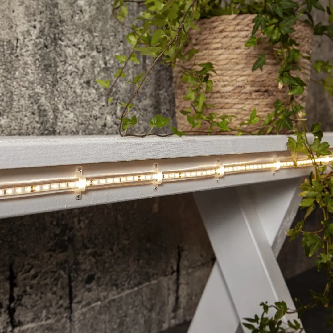 Star Trading Flat SMD LED LED-lichtbuis 5m - 480 LED - Warm wit
