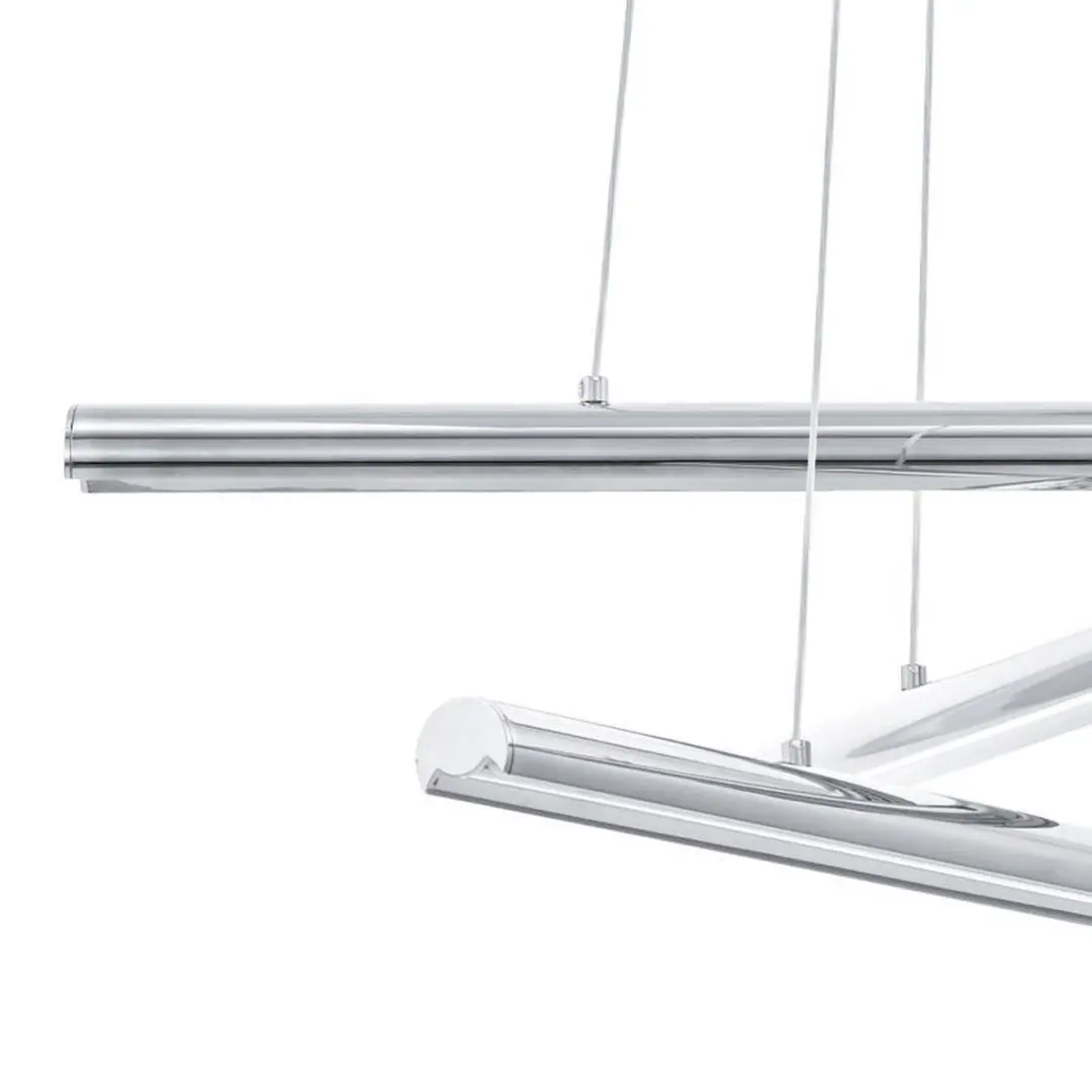 Eglo Terros Hanglamp 3 Lichtpunten 9W - Chroom - afbeelding 4 van 6