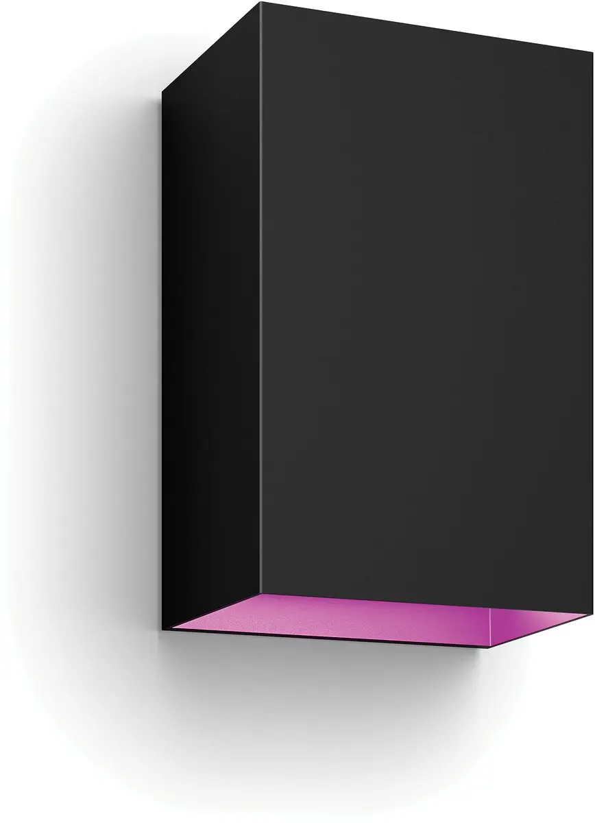 Philips Hue Resonate Wandlamp Up & Down - 2 Stuks - Zwart