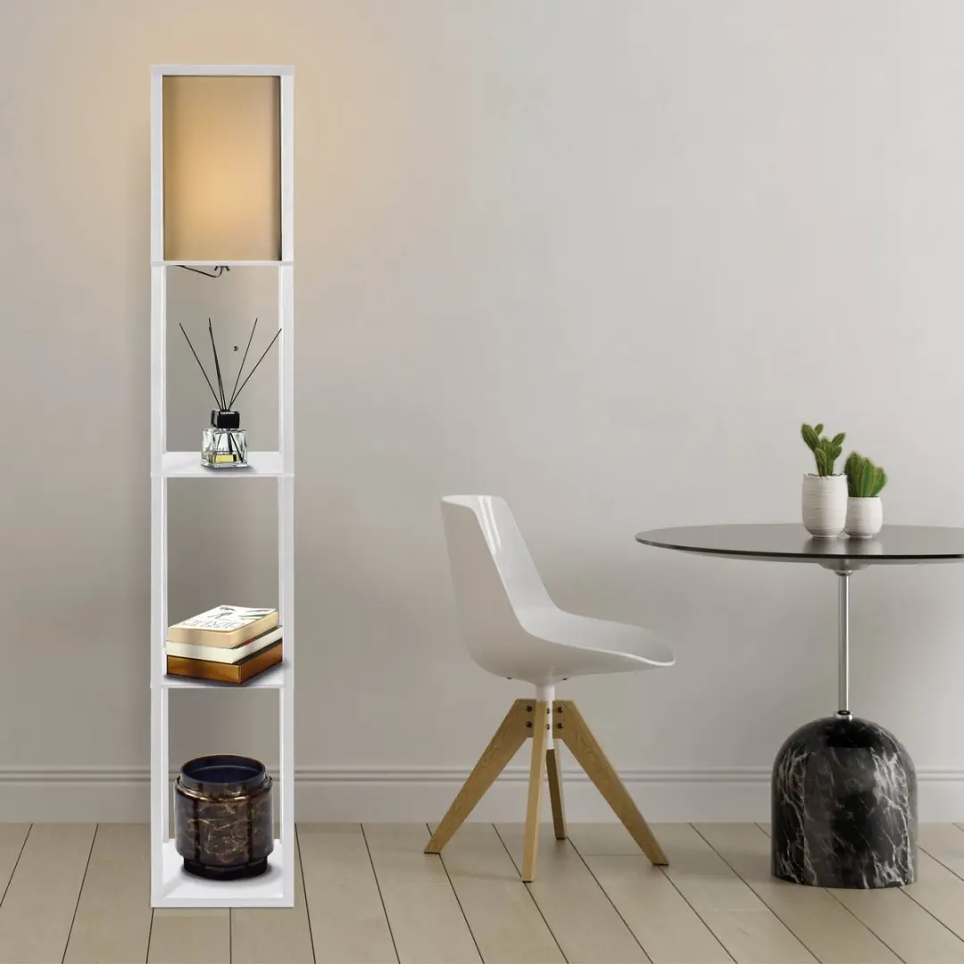 Varin Vloerlamp Sfeerlamp 10 Lichtpunten - Wit - RGBW - Tuya Smart - afbeelding 6 van 6