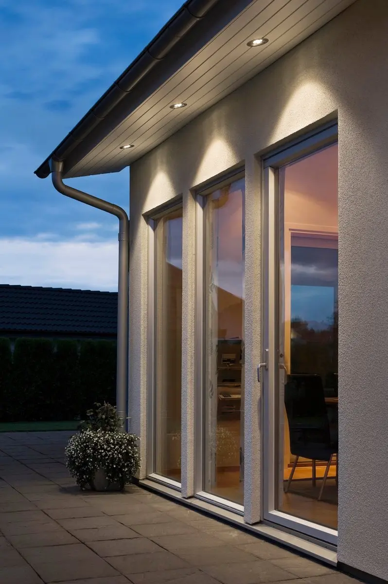 Konstsmide Led Spot 1 W - 4 Stuks - Zilver