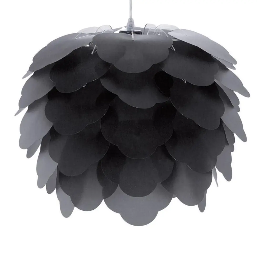 Eglo Filetta Hanglamp 1 Licht Ø420mm - Antraciet - afbeelding 4 van 6