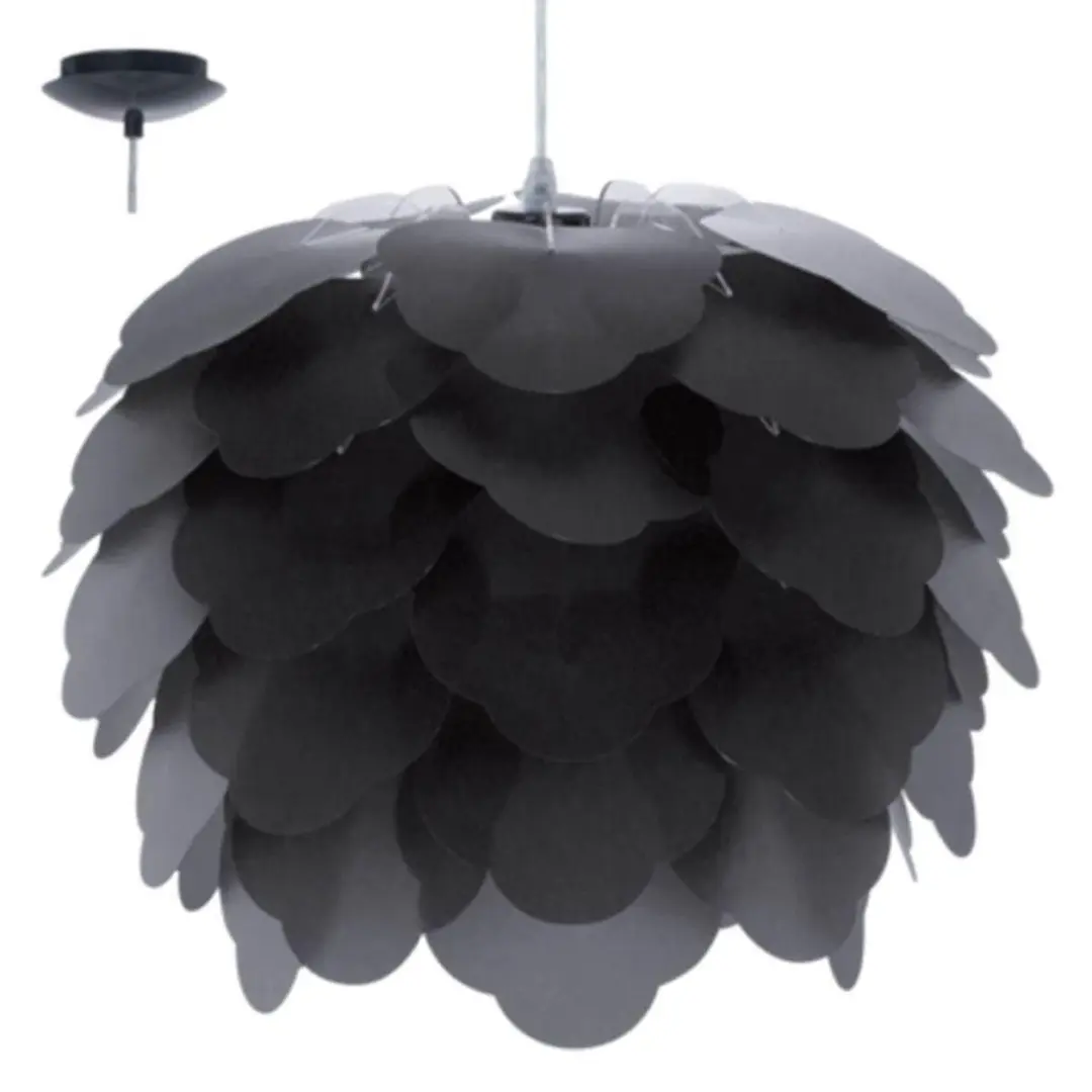 Eglo Filetta Hanglamp 1 Licht Ø420mm - Antraciet - afbeelding 6 van 6