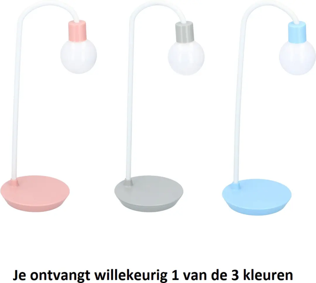 Grundig Bureaulamp 12x35cm Flexibel Wit