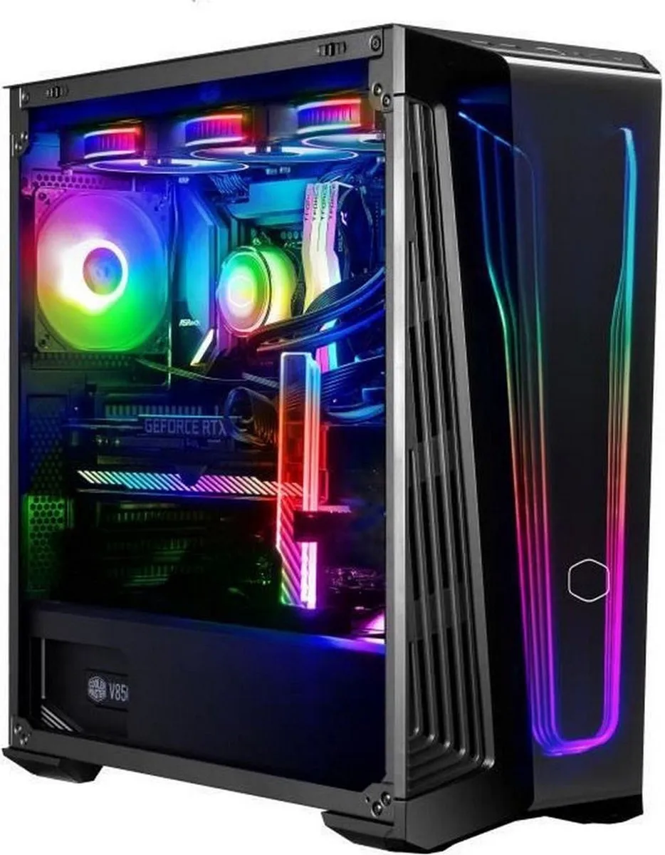 Cooler Master MB540 ATX Behuizing - 2x 3.5" - 1x USB-C