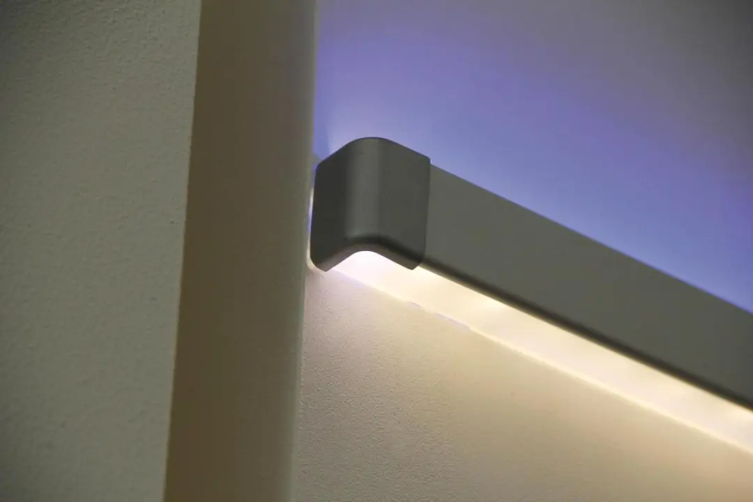 Paulmann 702.74 LED Corner Piece - 2 Lichtpunten Grijs