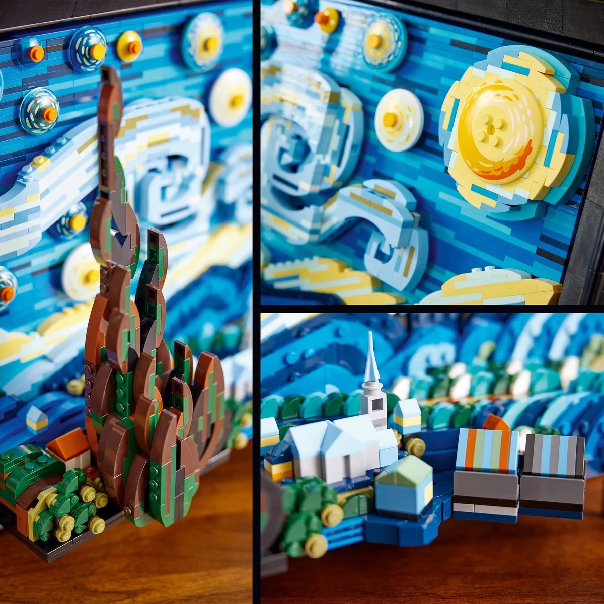 LEGO Ideas Vincent van Gogh De Sterrennacht 21333 - 2316 Stukken